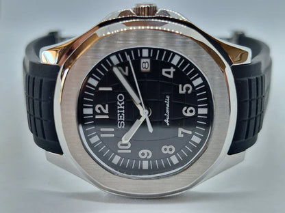 Seiknaut Black Silver Mod